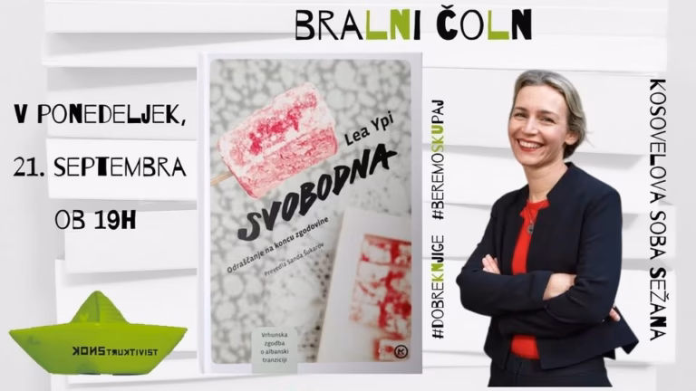 Svobodna na Bralnem čolnu