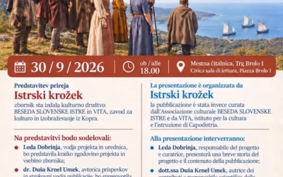 Predstavitev zbornika “Slovensko staroselstvo in Istri IV.”