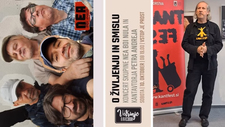 O življenju in smislu | Nea boi nula x Peter Andrej v Vetrinjcu