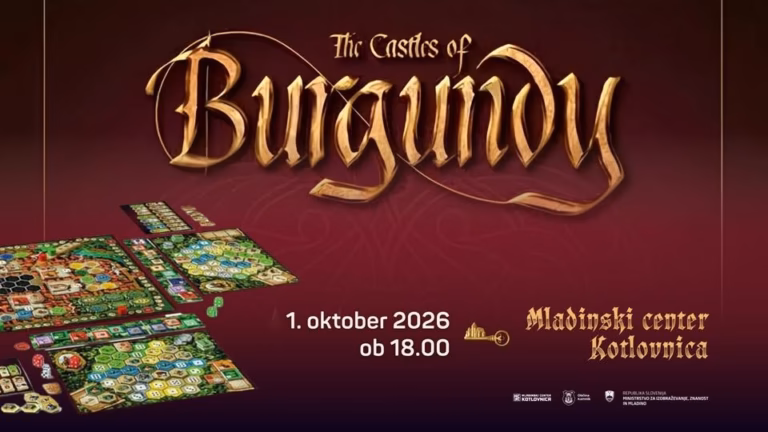 Večer družabnih iger: The Castles of Burgundy