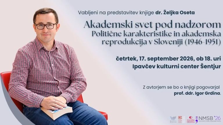 Predstavitev knjige dr. Željka Oseta: Akademski svet pod nadzorom