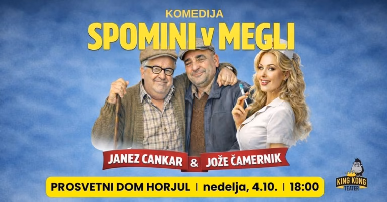 Komedija SPOMINI V MEGLI