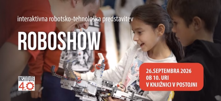 Interaktivna robotsko-tehnološka predstavitev: ROBOSHOW
