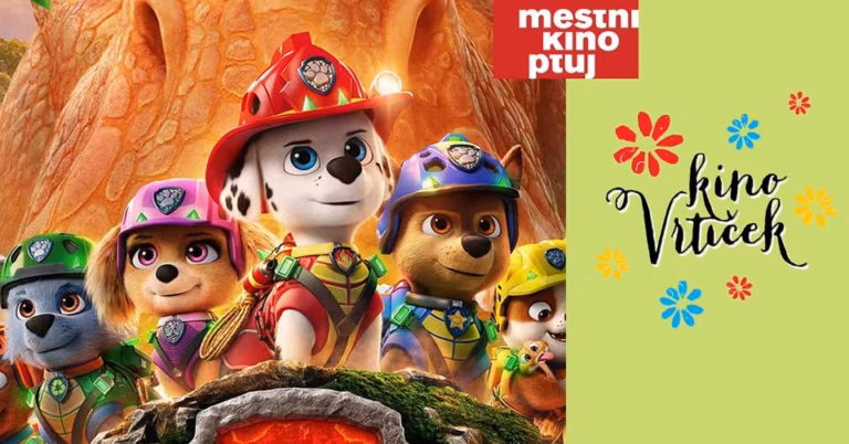 Kino vrtiček ob tednu otroka: Tačke na patrulji