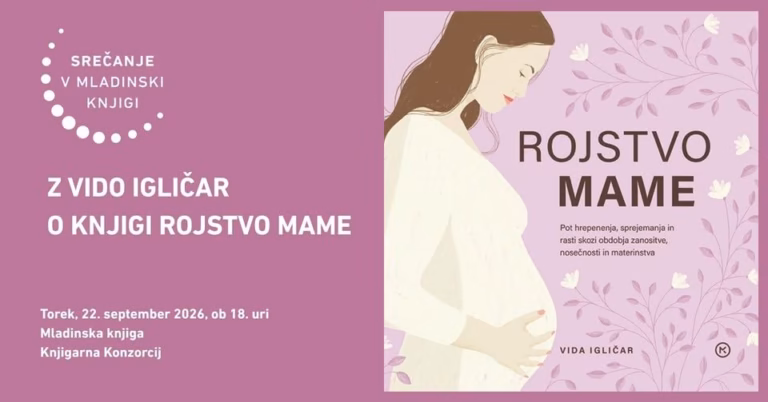 Z Vido Igličar o knjigi Rojstvo mame