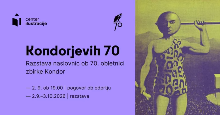 RAZSTAVA | Kondorjevih 70: Razstava naslovnic iz zbirke Kondor ob njeni 70. obletnici