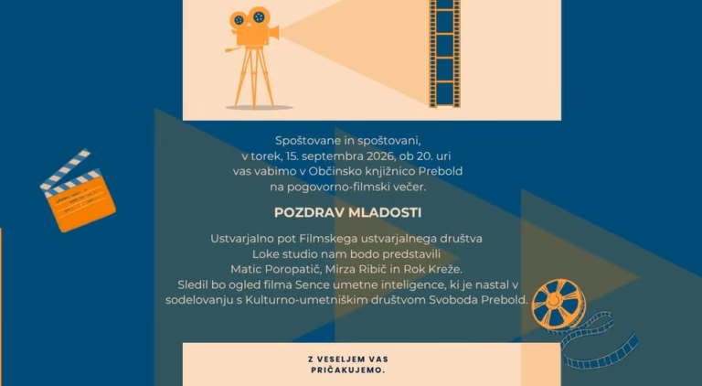 Pozdrav mladosti z gosti iz Filmskega ustvarjalnega društva Loke studio