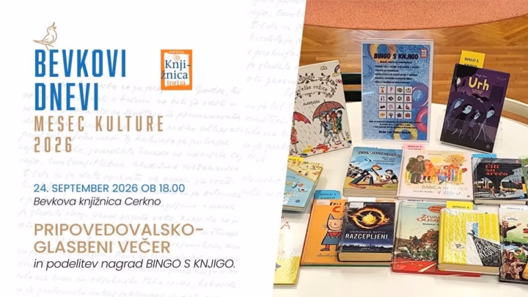 Pripovedovalsko-glasbeni večer / Bevkovi dnevi 2026