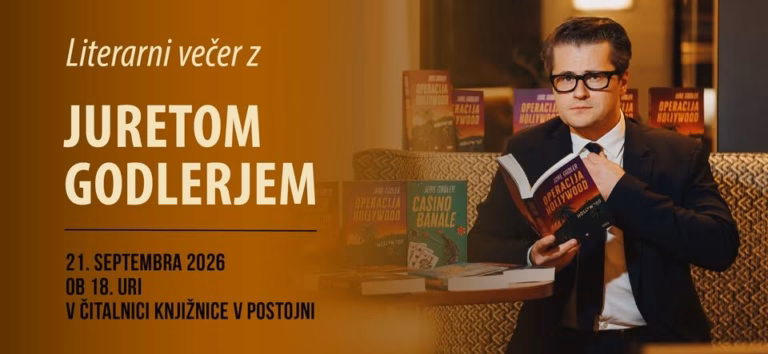 Literarni večer z Juretom Godlerjem