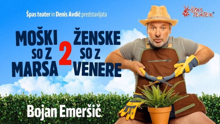 MOŠKI SO Z MARSA, ŽENSKE SO Z VENERE 2, komedija | KD MENGEŠ