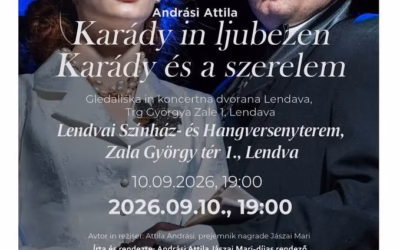 Karády in ljubezen – Ujszászy in svet; predstava Komornega gledališča Udvari