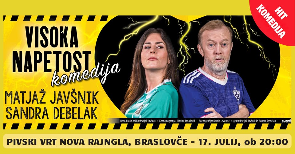 Komedije pod zvezdami: Komedija Matjaža Javšnika VISOKA NAPETOST
