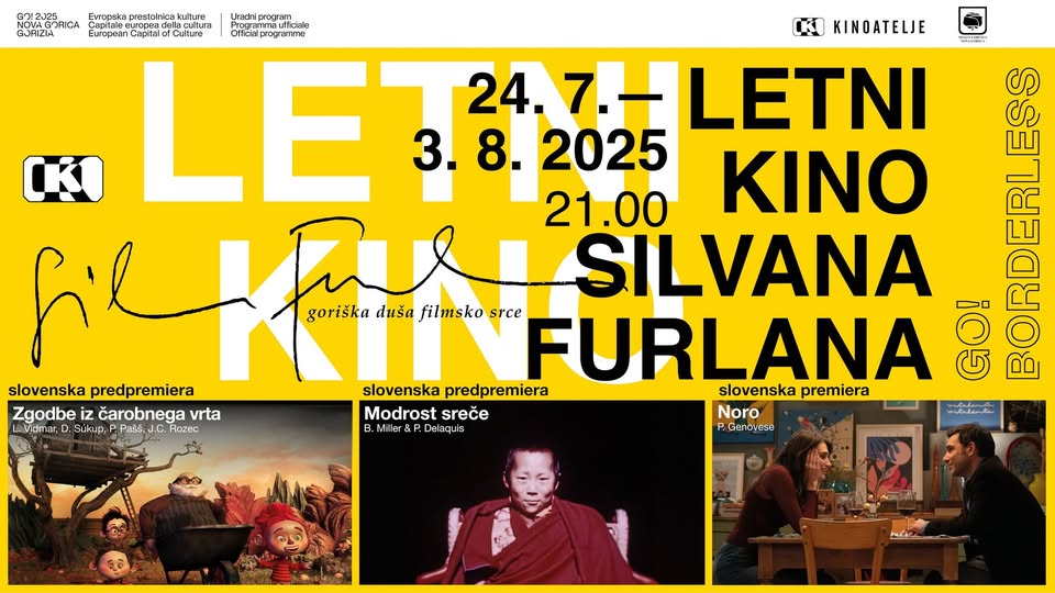 Silvan Furlan open-air cinema 2025 (film in italiano o inglese)