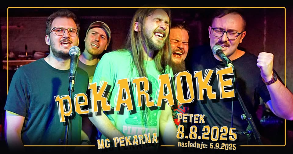 peKARAOKE / 8. 8. 2025 / MC Pekarna