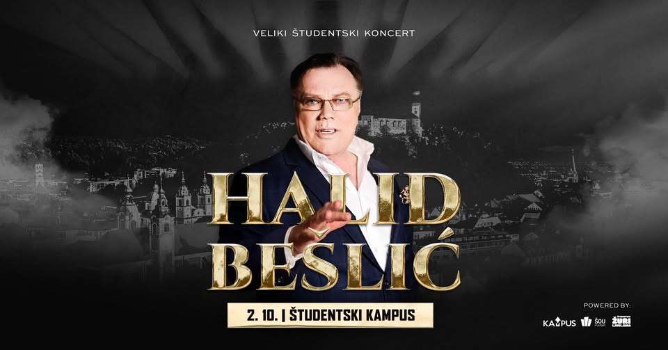 Veliki študentski koncert // Halid Bešlić // 2. oktober