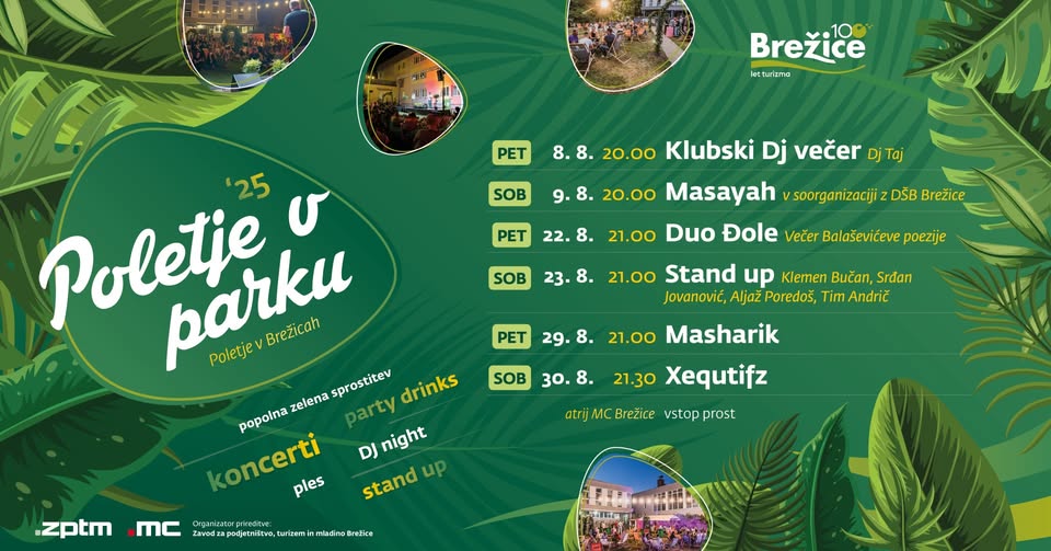 Poletje v parku 2025