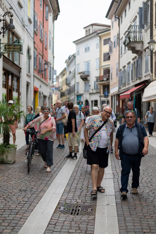 In bici da Gorizia a Nova Gorica e cinema all’aperto / S kolesom v Novo Gorico in film pod zvezdami