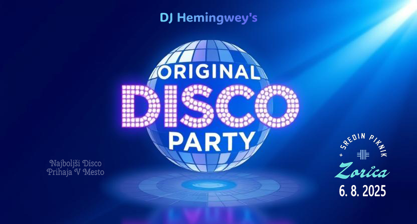 ORIGINAL DISCO PARTY & SREDIN PIKNIK