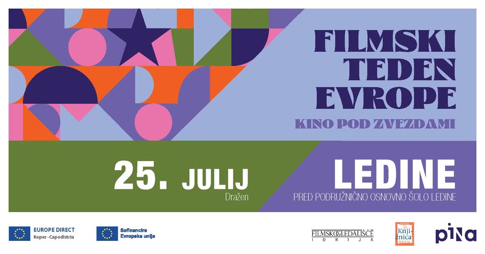 FILMSKI TEDEN EVROPE: Dražen // 25. 7. 2025 // pred Podružnično osnovno šolo Ledine