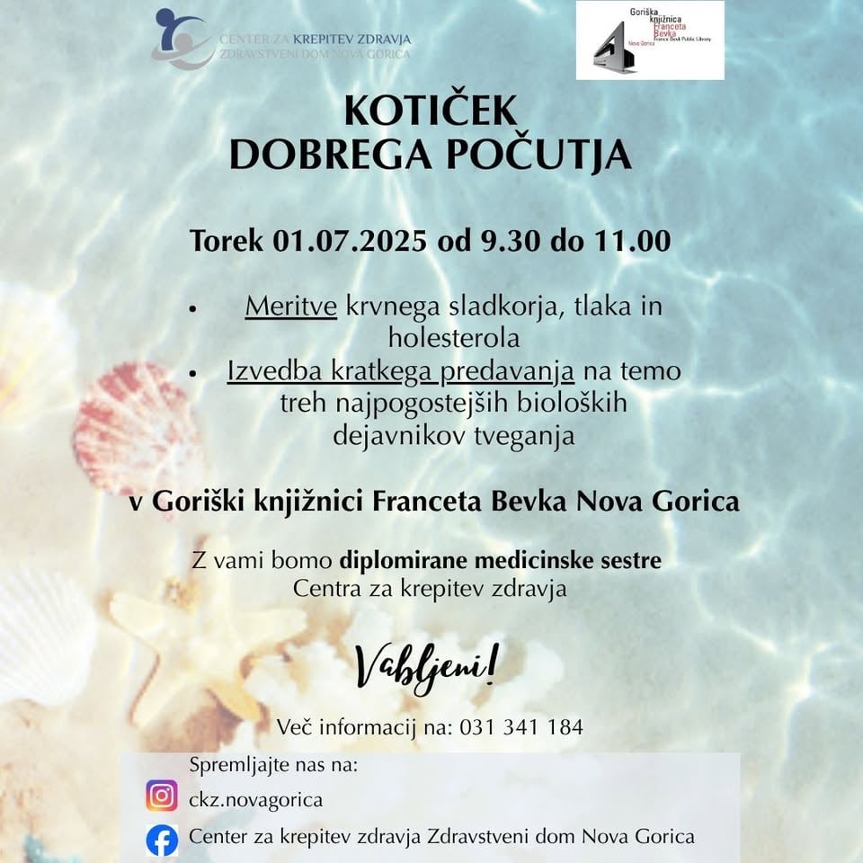 Meritve sladkorja, holesterola in krvnega tlaka