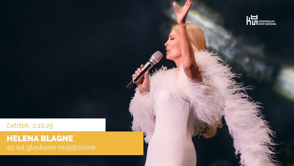 HELENA BLAGNE – 40 let glasbene mojstrovine