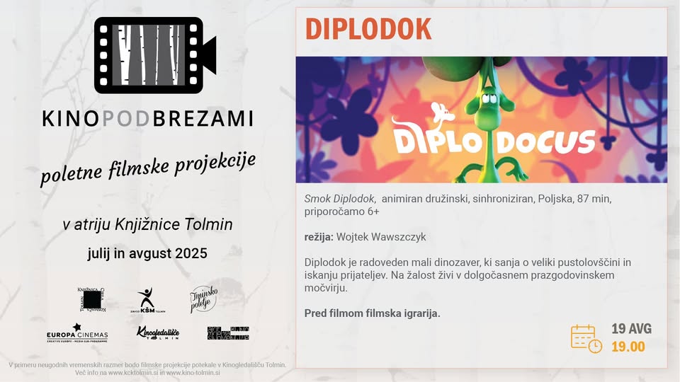 Kino pod brezami - Diplodok