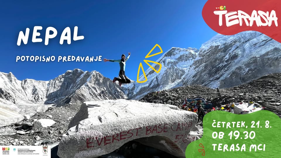 Nepal - potopisno predavanje - Poletje na MCI terasi