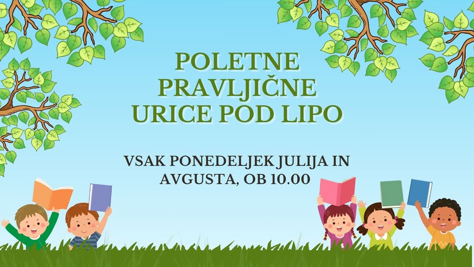 Poletne pravljične urice pod lipo