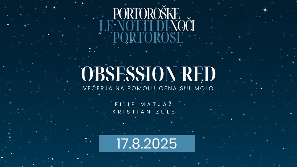 Obsession Red Večerja na pomolu | Cena sul molo