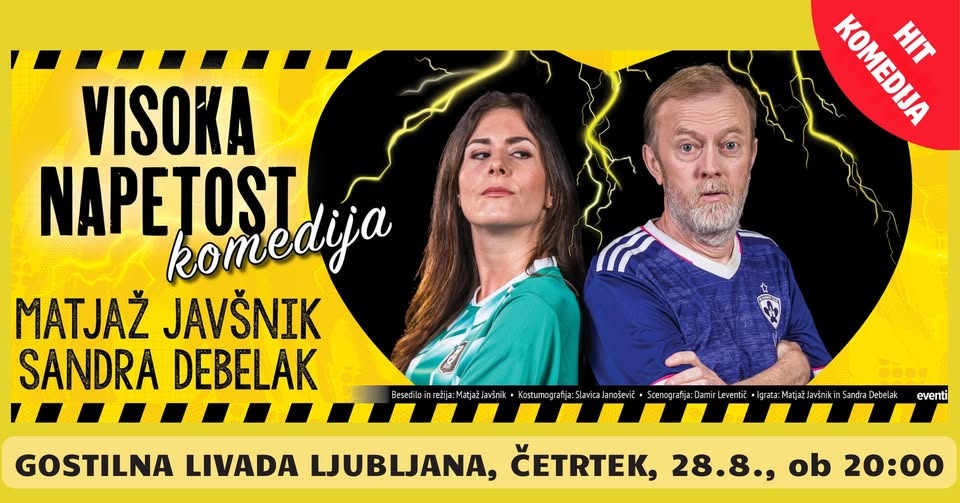 Komedija Matjaža Javšnika VISOKA NAPETOST