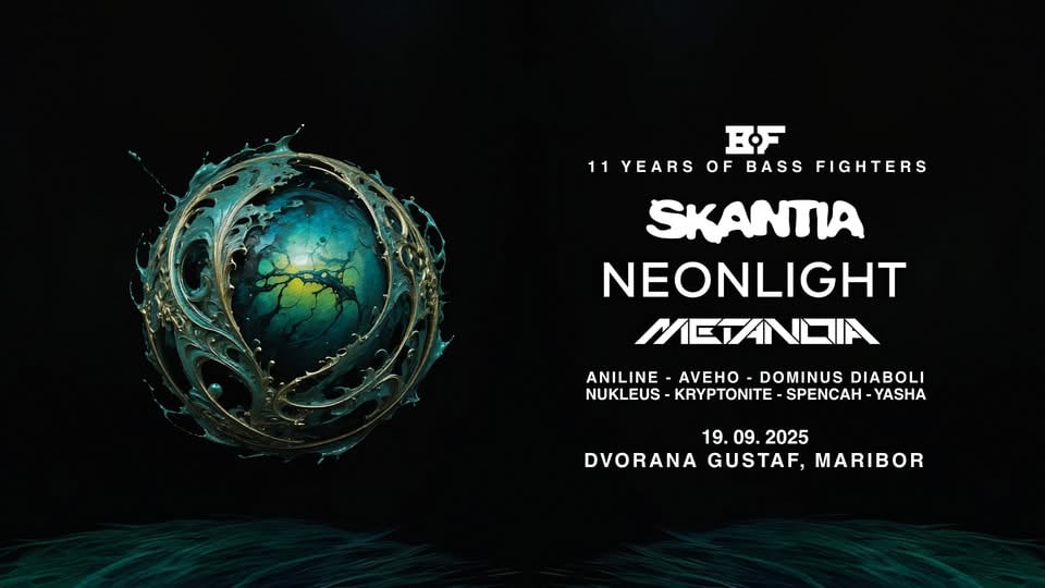 11 years of Bass Fighters: SKANTIA (UK), NEONLIGHT (DE), METANOIA