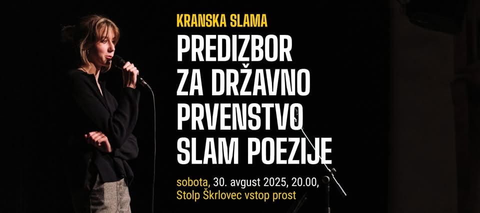Predizbor za državno prvenstvo slam poezije