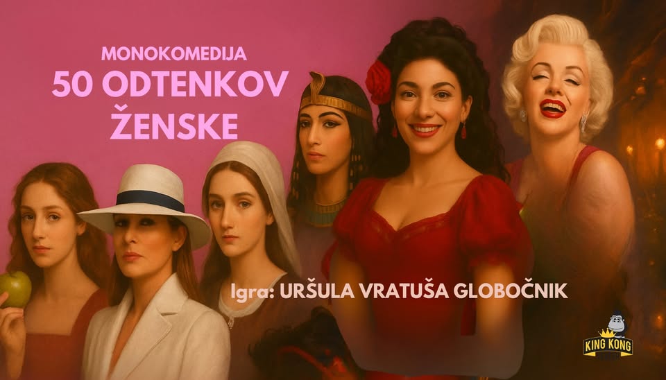 Komedija pod zvezdami na Otočcu: 50 ODTENKOV ŽENSKE