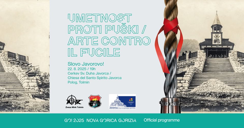 Slovo Javorovo - Umetnost proti puški GO! 2025, glasbeno scenski dogodek