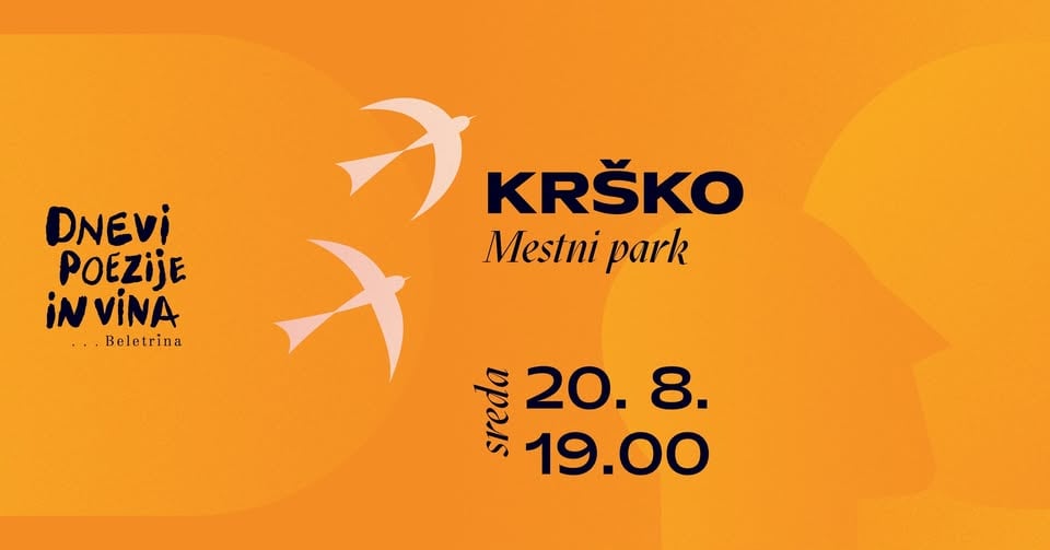 Dnevi poezije in vina v Krškem