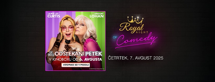 Royal Night of Comedy s filmom Še bolj odštekan petek
