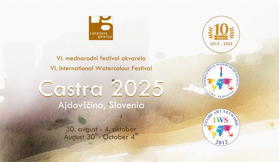 Otvoritev 10. mednarodnega festivala akvarela CASTRA 2025