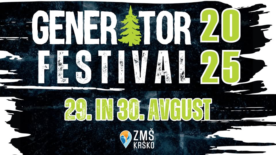 GENERATOR FESTIVAL 2025 v ZMŠ Krško
