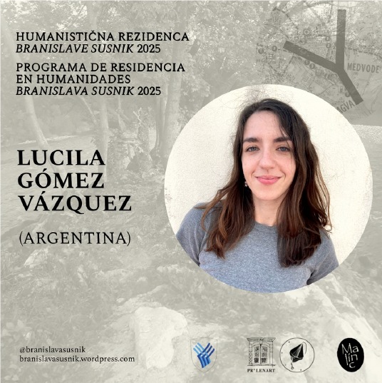 Humanistična rezidenca Branislave Sušnik: Lucila Gómez Vázquez