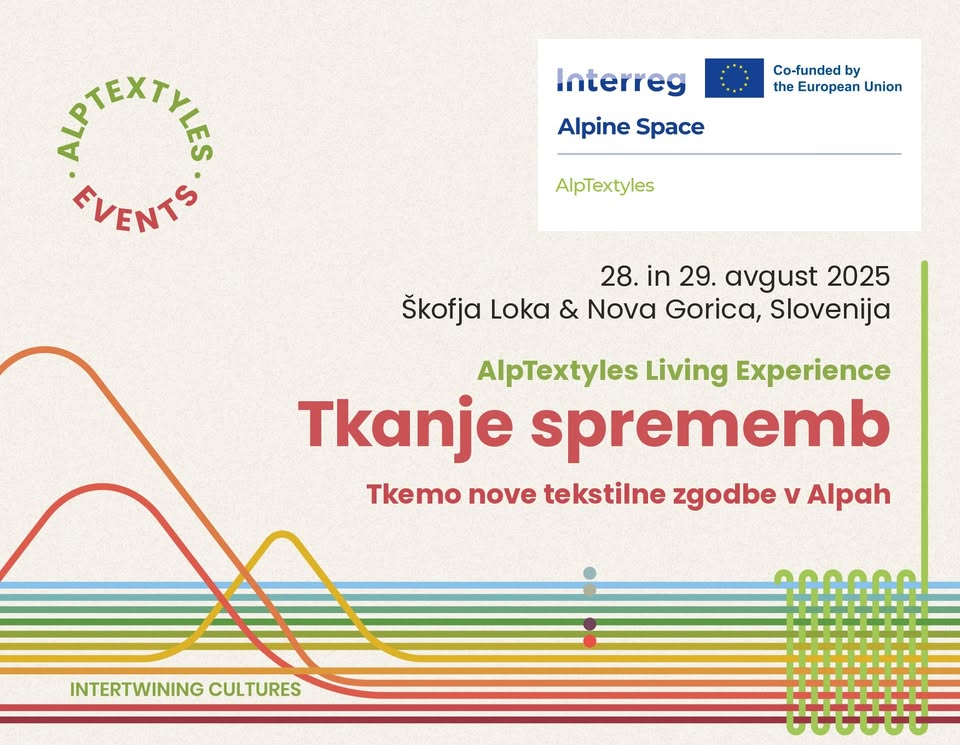 Odprtje razstave 𝐀𝐥𝐩𝐓𝐞𝐱𝐭𝐲𝐥𝐞𝐬: 𝐓𝐞𝐤𝐬𝐭𝐢𝐥𝐧𝐞 𝐳𝐠𝐨𝐝𝐛𝐞 𝐀𝐥𝐩