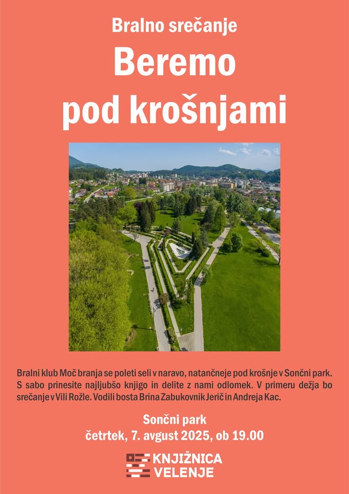 Moč branja: Beremo pod krošnjami