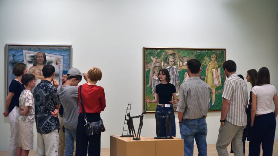 VODENI OGLED RAZSTAV | Stalna postavitev Moderne galerije in 36. grafični bienale Ljubljana