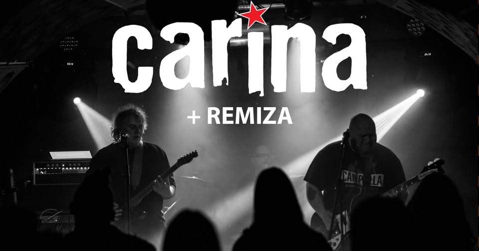 KONCERT CARINA(punkrock, Slo), REMIZA (punkrock, Slo)