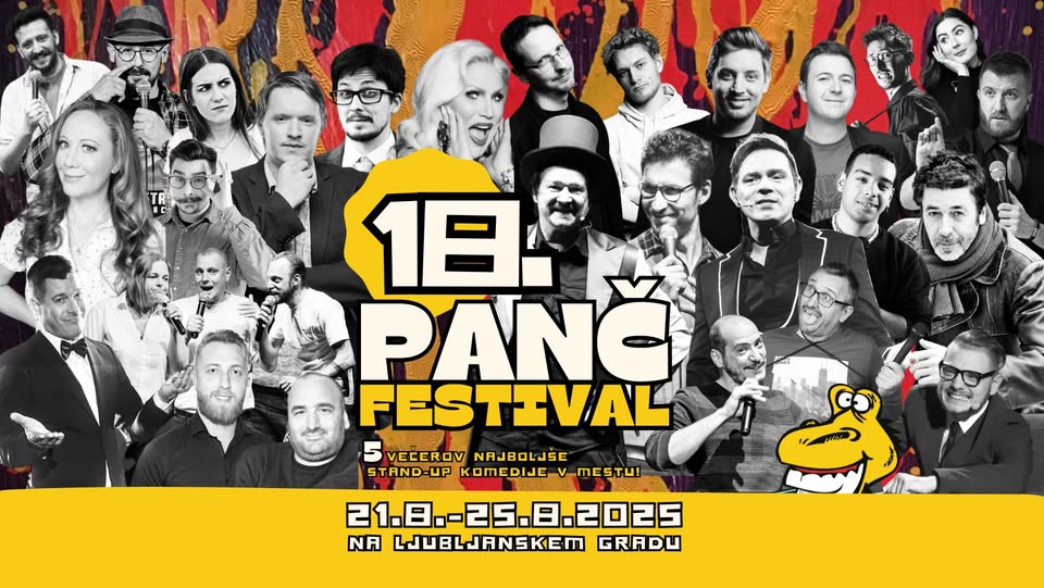 18. PANČ - največji festival stand-up komedije