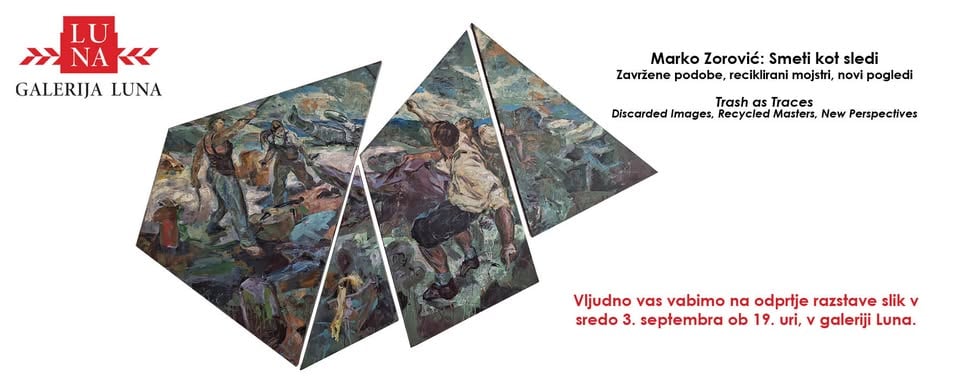 Odprtje razstave Marko Zorović: Smeti kot sledi – Zavržene podobe, reciklirani mojstri, novi pogledi