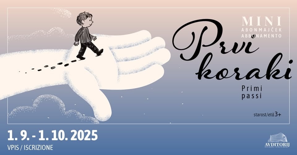 Vpis Abonmajčka Mini "Prvi koraki" za otroke stare 3-5 let