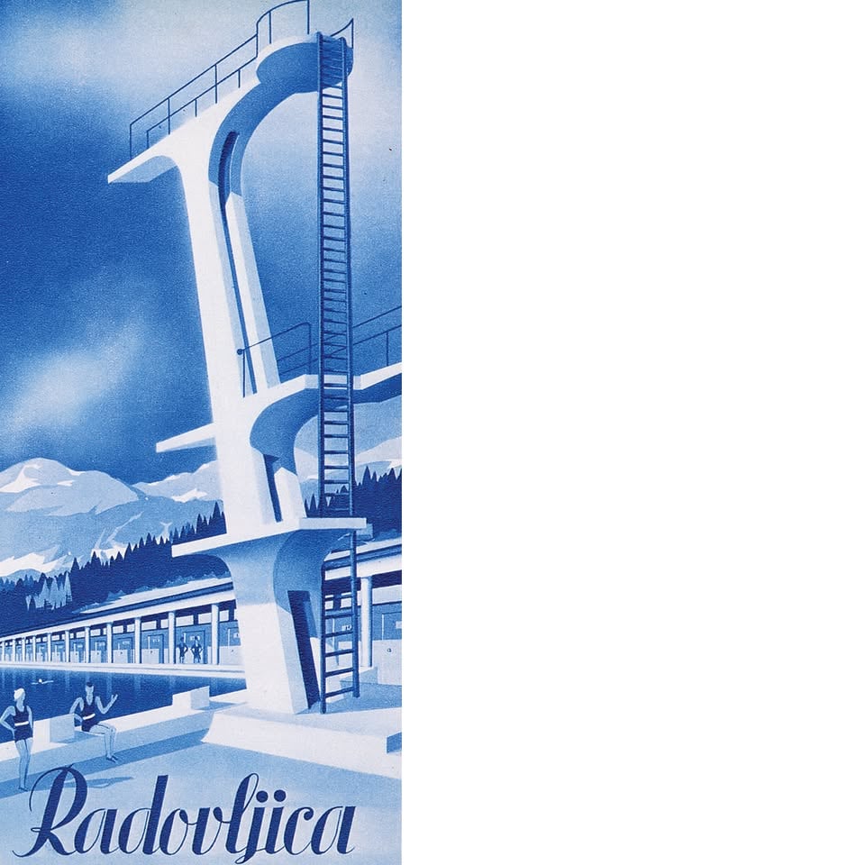 Projekt kopališče Radovljica arhitekta Ivana Vurnika