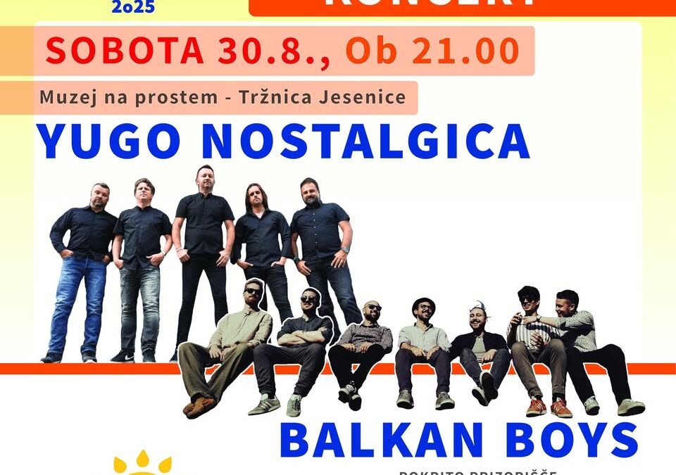 Koncert Yugonostalgica in Balkan Boys