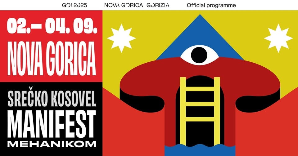 Srečko Kosovel: Manifest mehanikom @ Mesto knjige 2025: MANIFEST