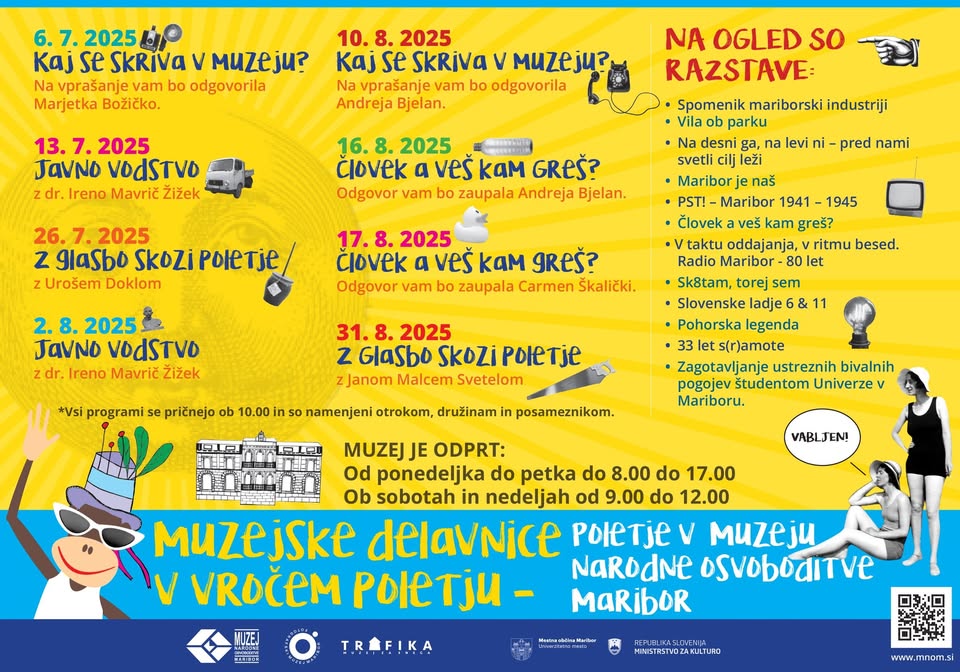 Poletje v Muzeju narodne osvoboditve Maribor